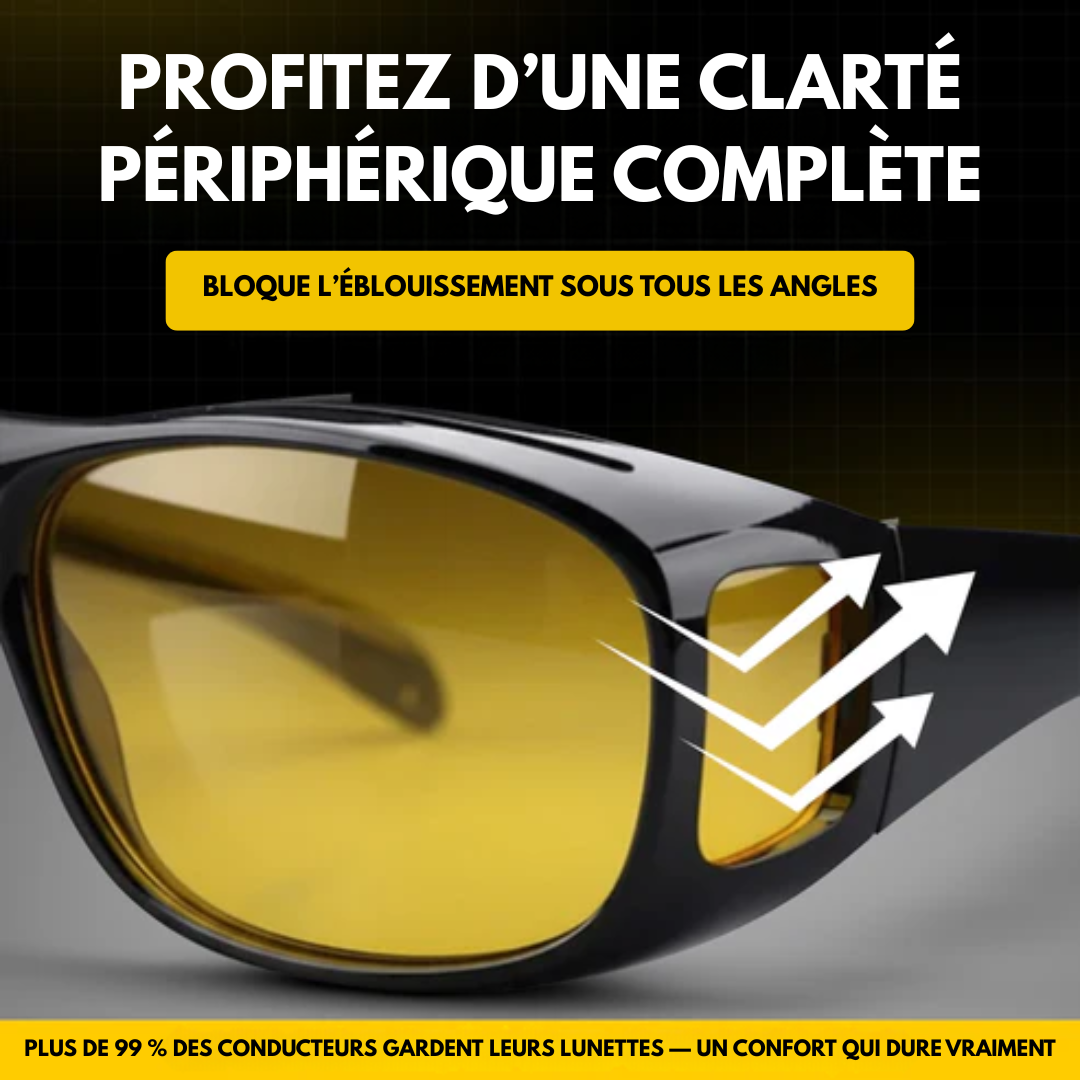 Noctis™ :  Lunettes de conduite de nuit - Dites adieu aux phares agressifs
